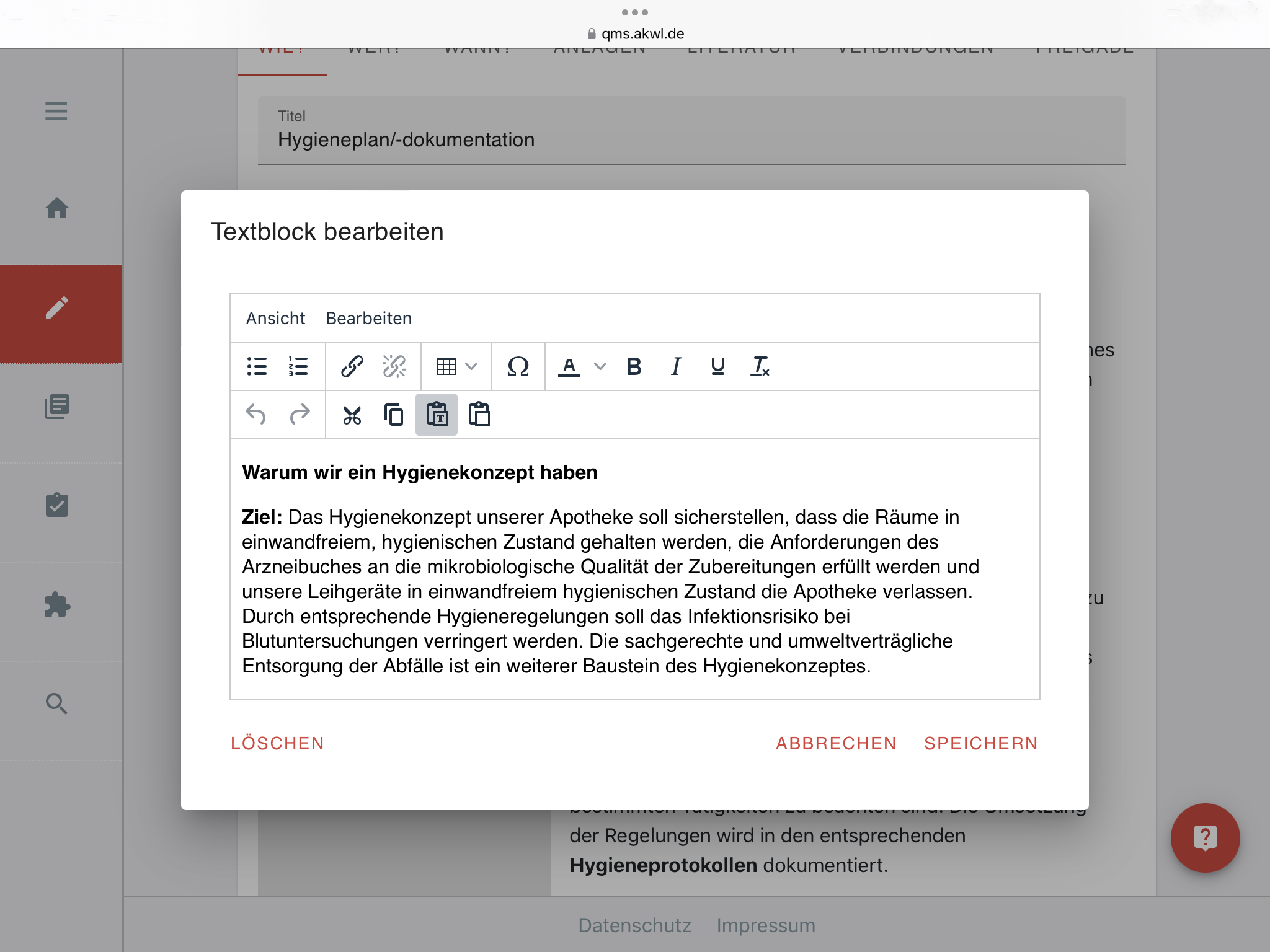 Text-Bearbeitung in der Redaktion